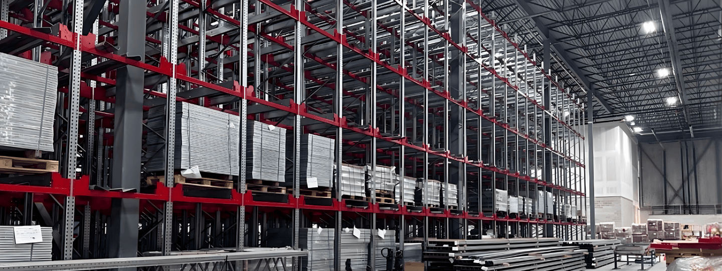 A photo of a Multi-directional shuttle system for food & beverage manufacturing.